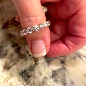 Diamonique size 8 band